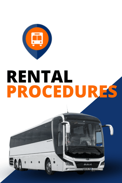 إجراءات تأجير الحافلات